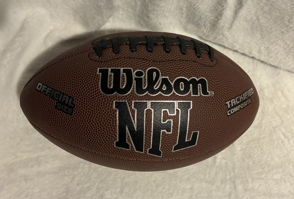 Wilson NFL All Pro Official Size Tackified Composite Football (WTF1455)